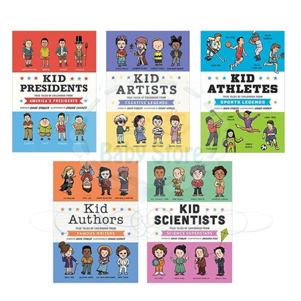 A complete set of the Kid Legends Series (5 Books set) | Shopee Philippines