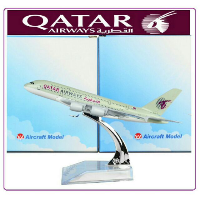 Qatar airways store diecast model