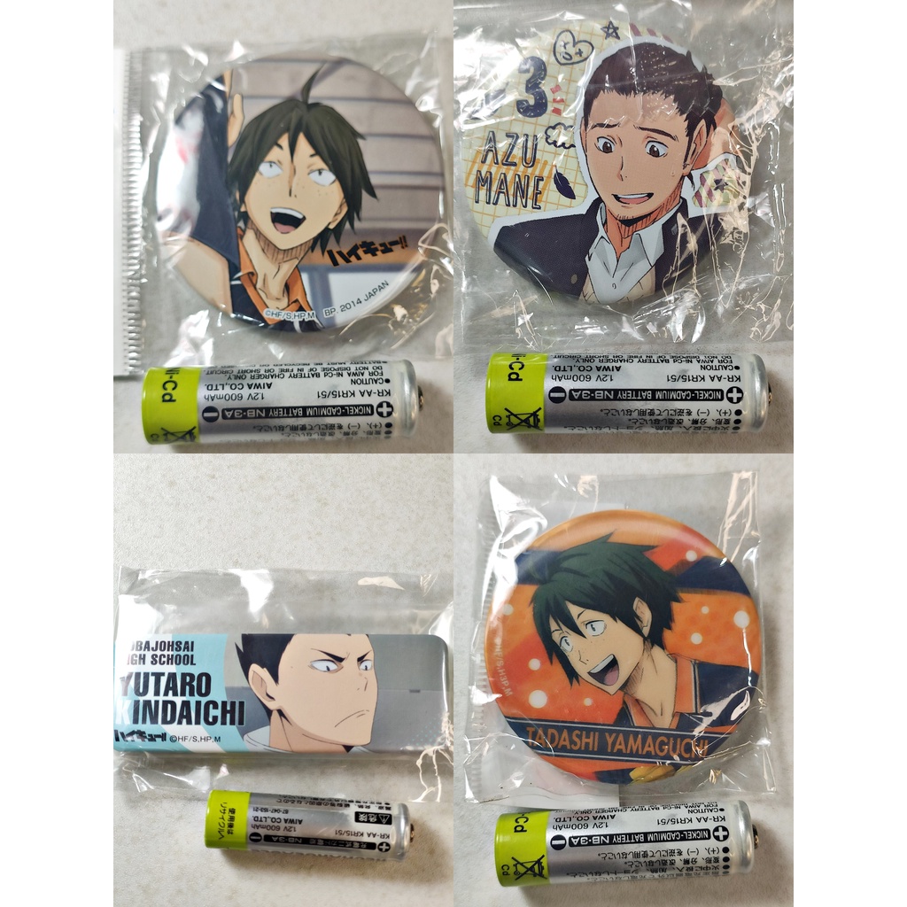 Japan Anime Haikyu Button Pin Shopee Philippines