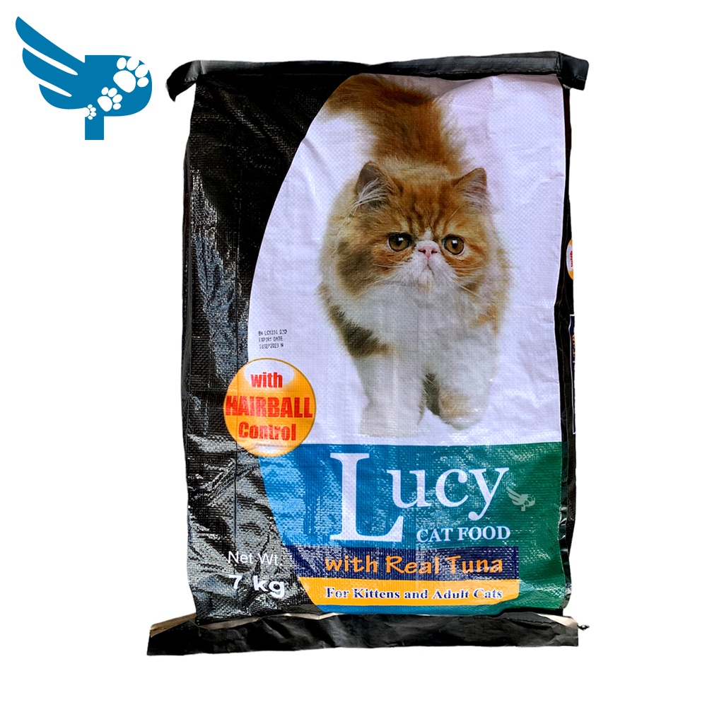 Lucy Cat Food for All Ages 7kg - Tuna Flavor - For Kittens and Adult Cats -  Cat Dry Food | Shopee Philippines