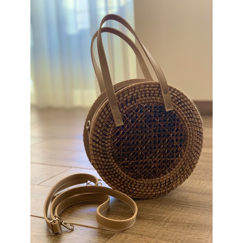 Native discount round bag