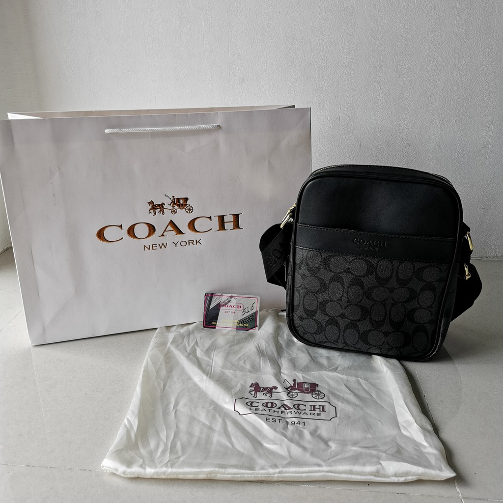 Shop coach sling bag men for Sale on Shopee Philippines