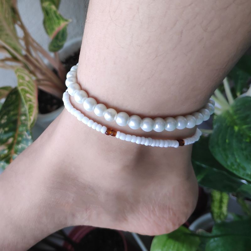 Summer Beaded Stretchable Boho Anklets Cute Simple Cheap Colorful ...