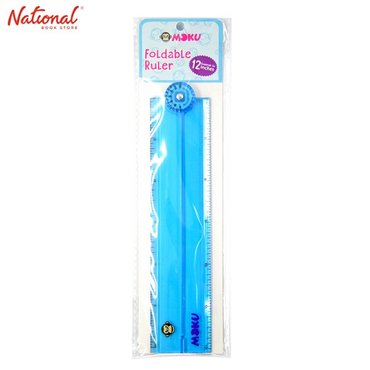 Moku Ruler Foldable Blue 12 Inches Frphb1601 | Shopee Philippines