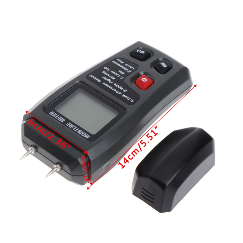 Wood Moisture Meter wood moisture analyzer Humidity Tester Timber Damp