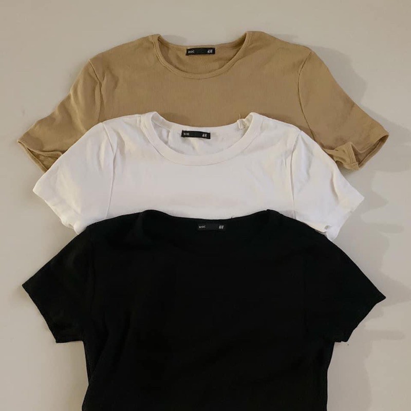 H&m 2024 basic tees