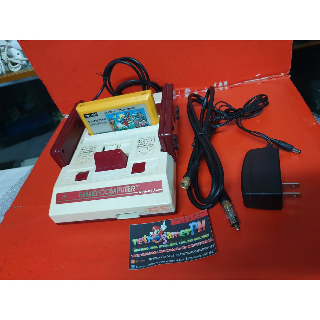 Original Nintendo Family Computer (1983 release) with Original Super ...