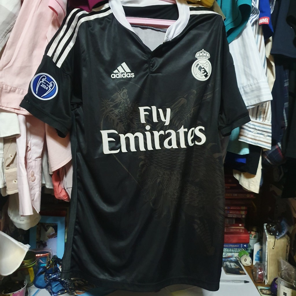 Fly emirates cheap jersey black