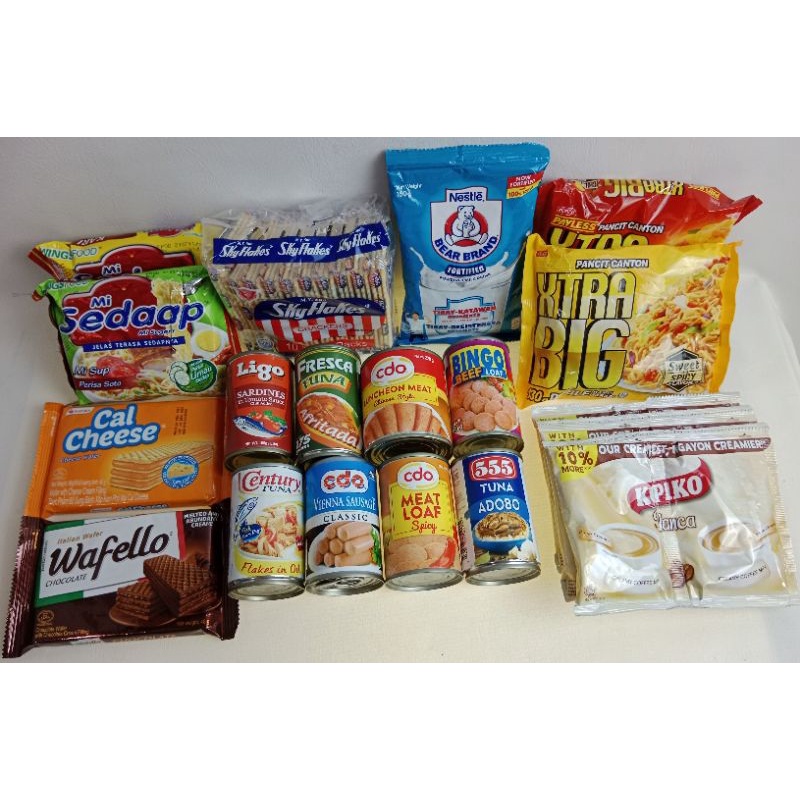 Grocery Package ( Assorted Grocery/Tipid Grocery ) | Shopee Philippines