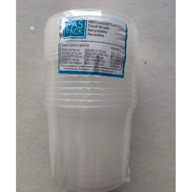 RO25 Fas Pack 25oz/500ml (Fas Pack) 10Pcs | Shopee Philippines