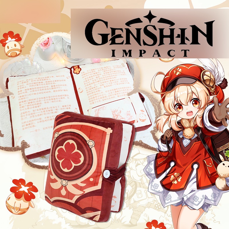 Genshin Impact Klee Hutao Dodoco Tales Pillow Shopee Philippines