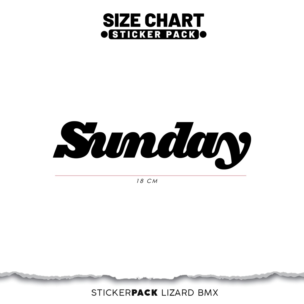 Black Sunday Sticker Pack