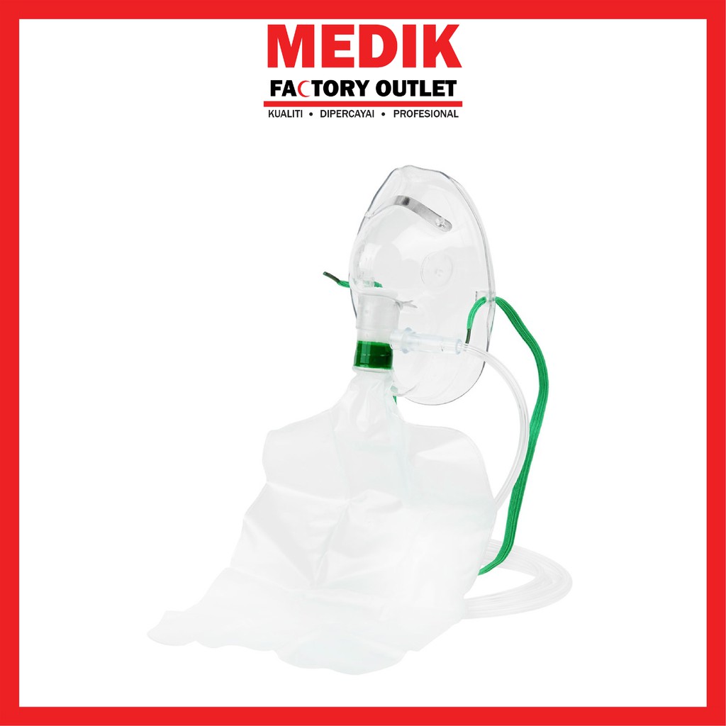 High Flow Mask Oxygen Mask With Bag | Shopee Philippines
