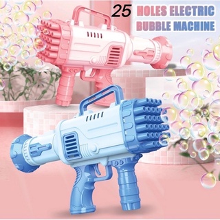 Fun Little Toys 14 Pcs Bubble Machine Gun with 64 Holes & Lights, Pink  Bazooka Bubble Gun for Kids Adults Bubble Blower Machine Gun with Hand held  Bubble Maker for Toddlers Wedding