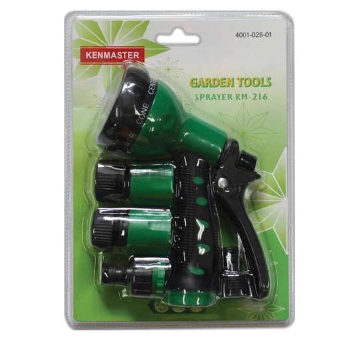 PVC Water Sprayer 7 Positions Garden Car Motorcycle Wash - Kenmaster ...
