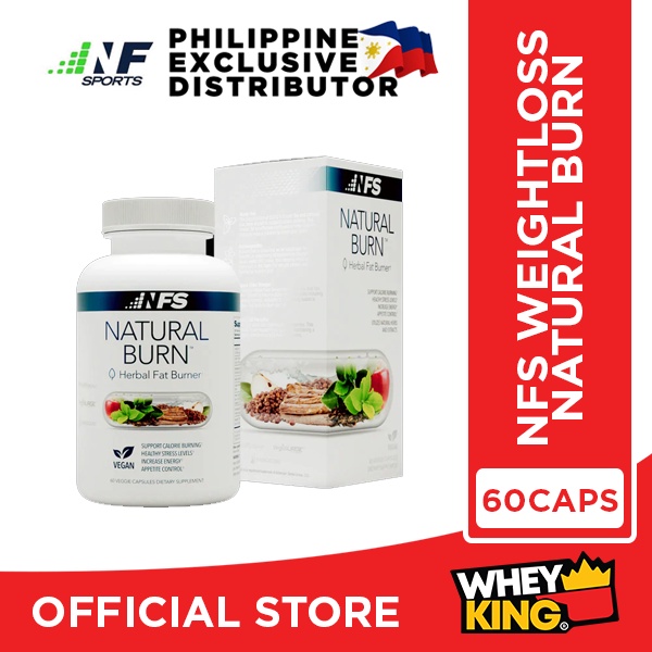 FAT BURNER NATURAL BURN BY NFS. SUPPORT CALORIE BURNING, HEALTHY
