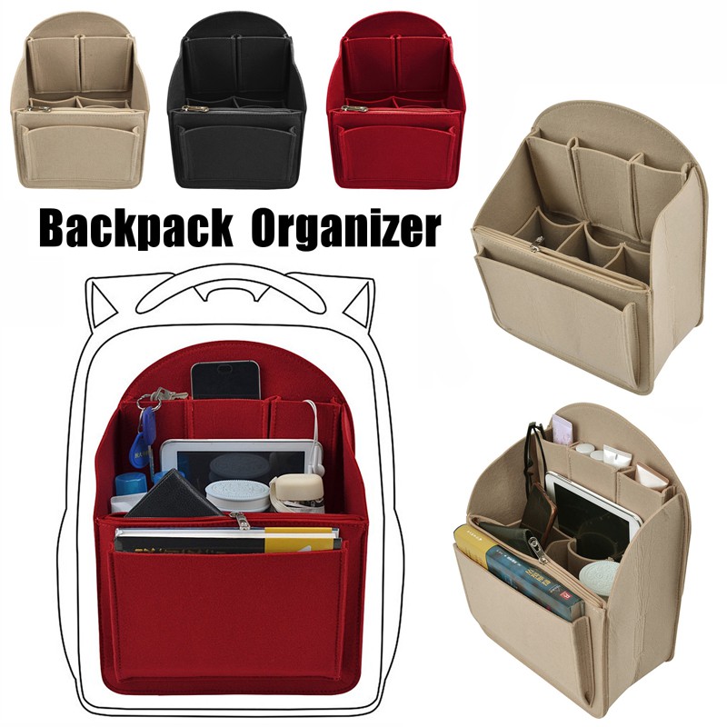 Bag clearance compartment organizer