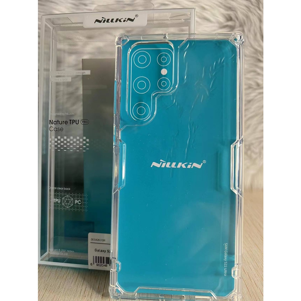 SAMSUNG S24 ULTRA PLUS / S22 ULTRA / S23 ULTRA Case NILLKIN Nature Pro Transparent Shockproof