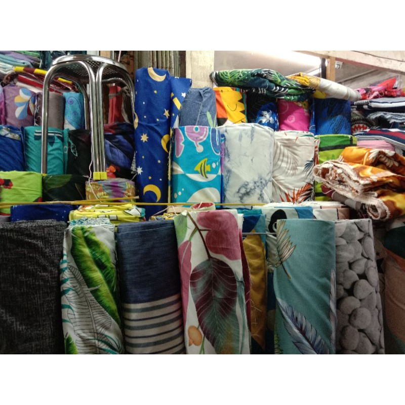 PREMIUM CANADIAN COTTON FABRIC PER YARD TELA ONLY for making BEDSHEETS