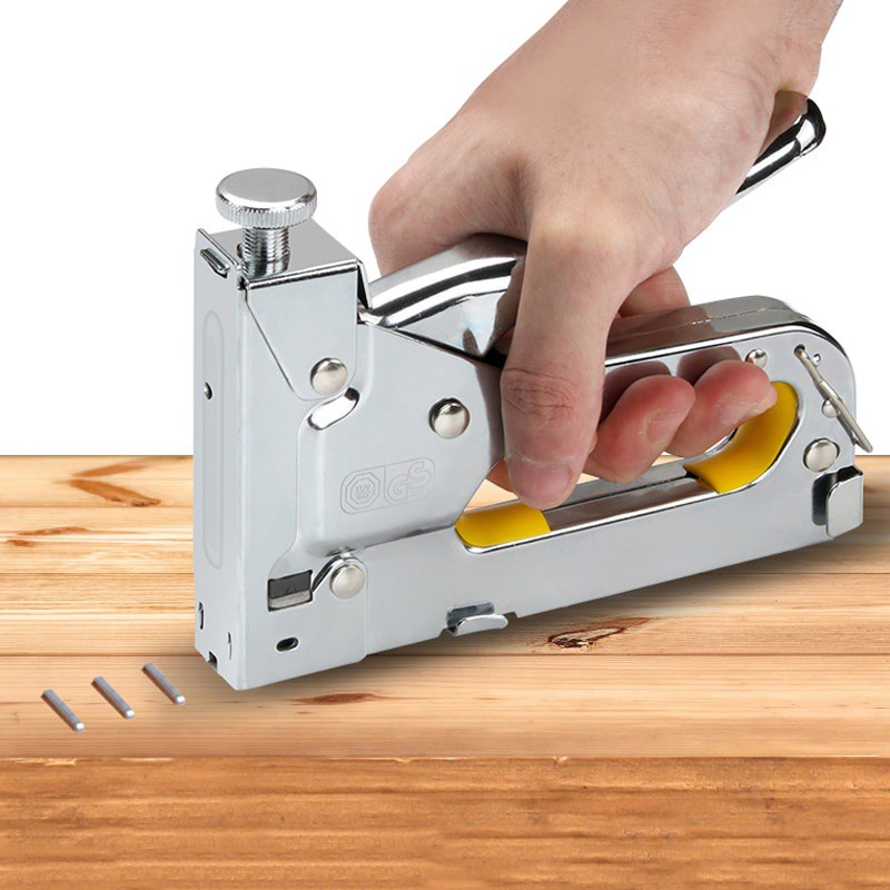Multitool Nail Staple Gun Furniture Stapler For Wood Door Upholstery