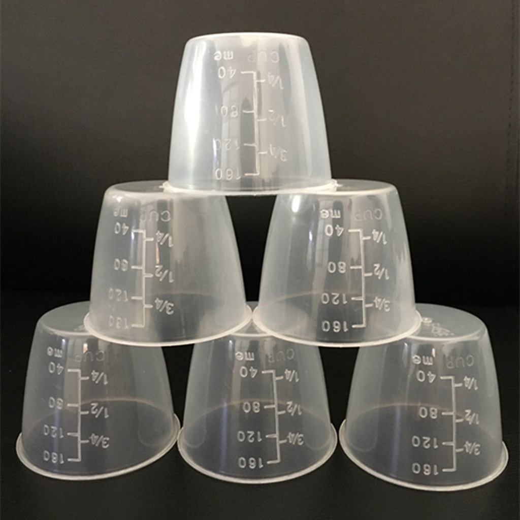 10 Pcs Food Grade Plastic Rice Measuring Cup Rice Cooker Measurement Tools for Dry and Liquid