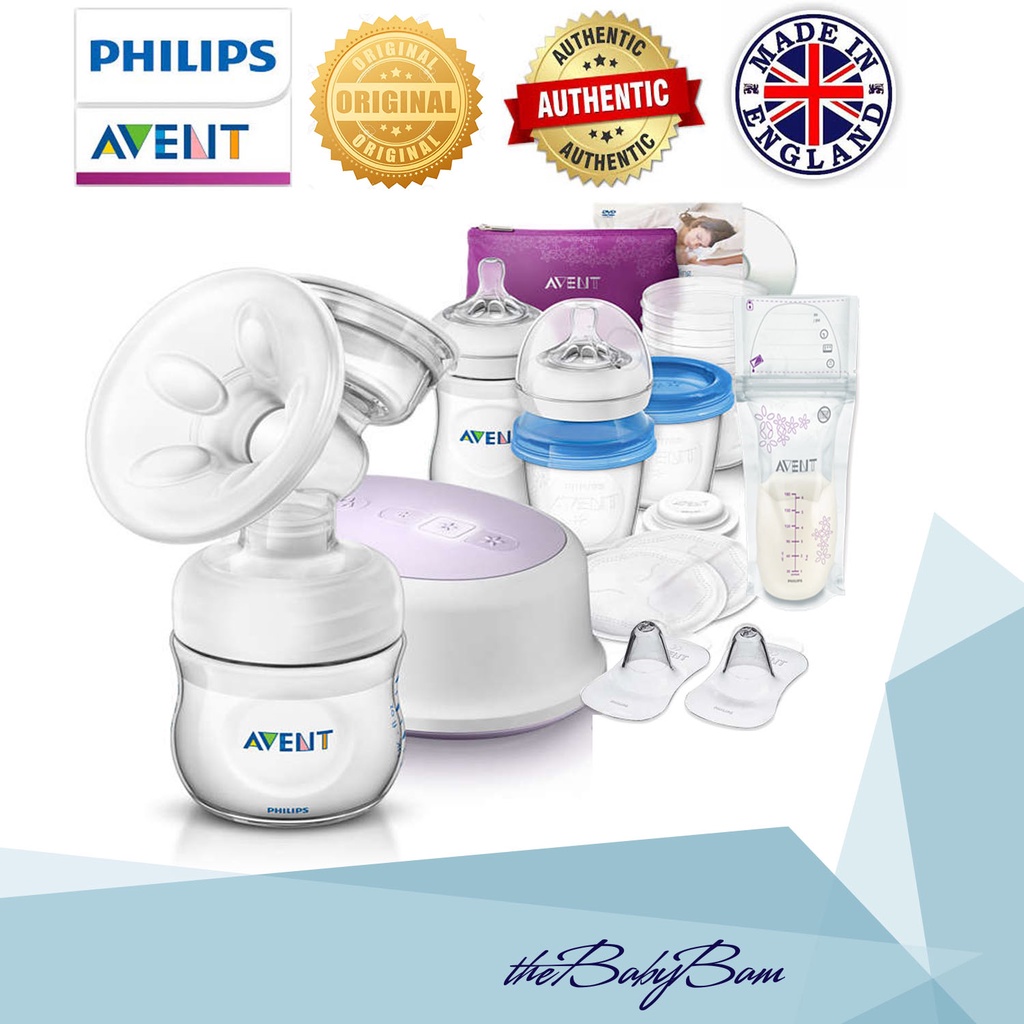 Philips Avent Breastfeeding Support Kit Single Electric Breast Pump
