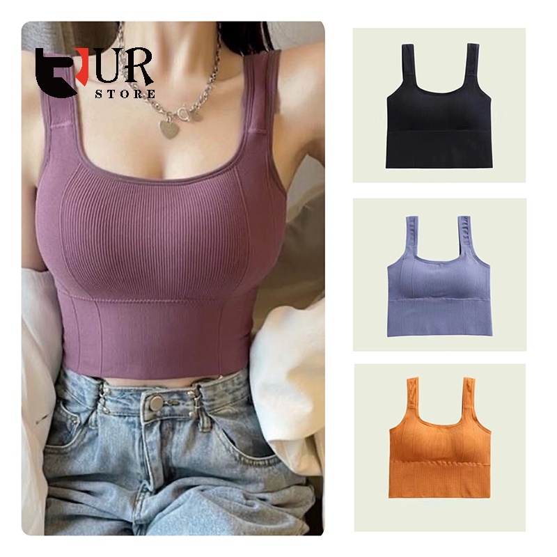 Fashion Women Halter Padded Push Up Stylish Bralette Sando Bra Urstore