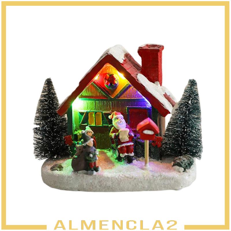 [ALMENCLA2] Christmas Village Sets Christmas Tree Indoor Outdoor ...