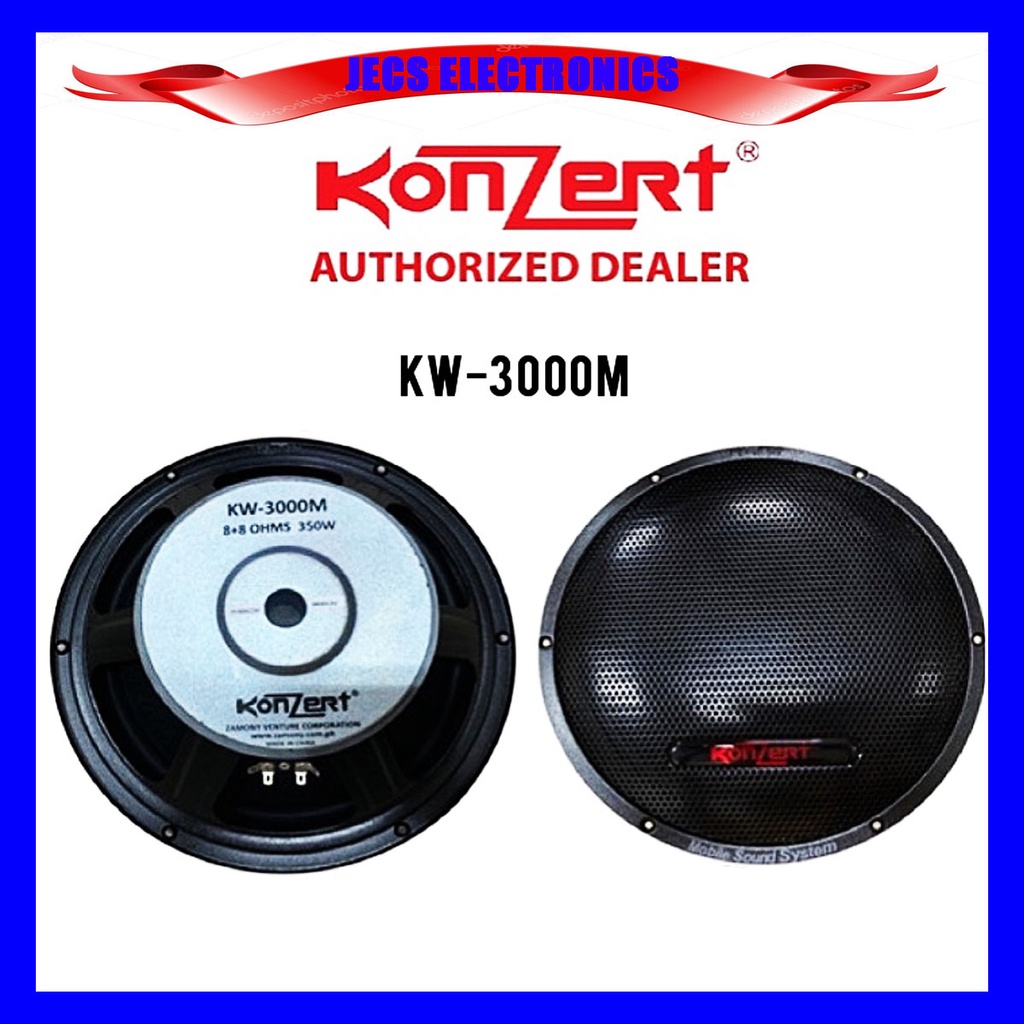 Konzert speaker store 12 inches price