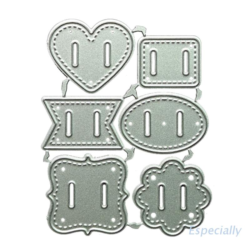 ESP Buckle Metal Cutting Dies Stencil DIY Scrapbooking Album Paper Card ...