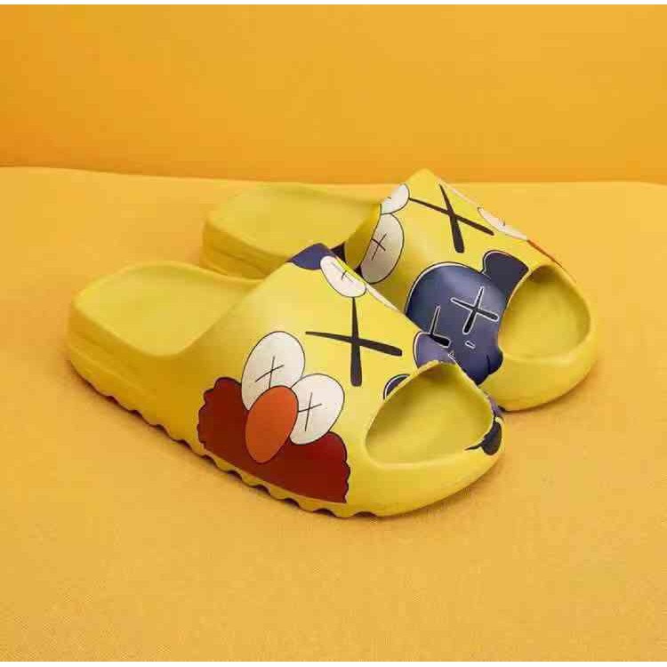 are elmo yeezy slides real