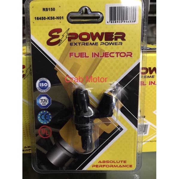 E-POWER Fuel Injector RS150 - Supra GTR 150 8 Holes | Shopee Philippines