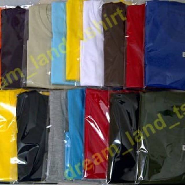 Children's Plain TShirts / Children's Shirts (Cotton Combed 30s