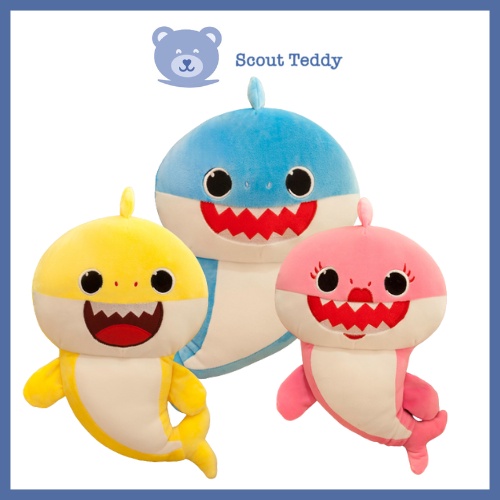 Baby shark best sale teddy bear