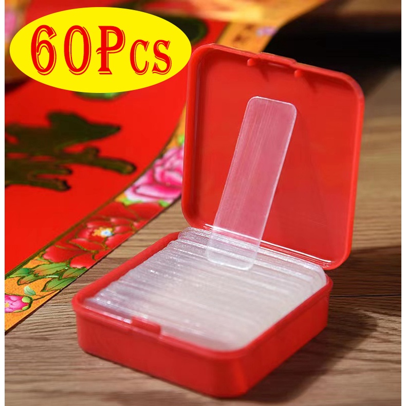 60pcs Super Strong Double Sided Adhesive Nano Tape Mounting Fixing Pad ...