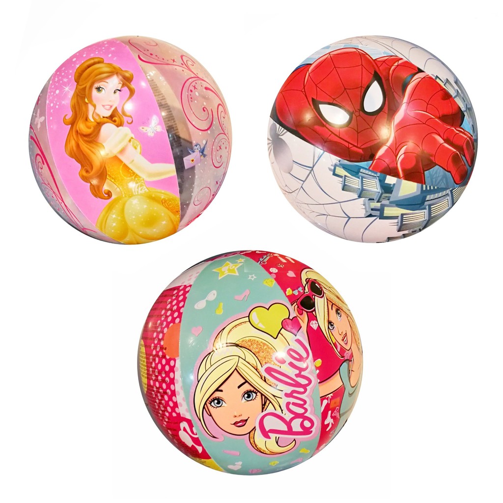 20cm BIG CHARACTER BEACH BALL INFLATABLE | Shopee Philippines
