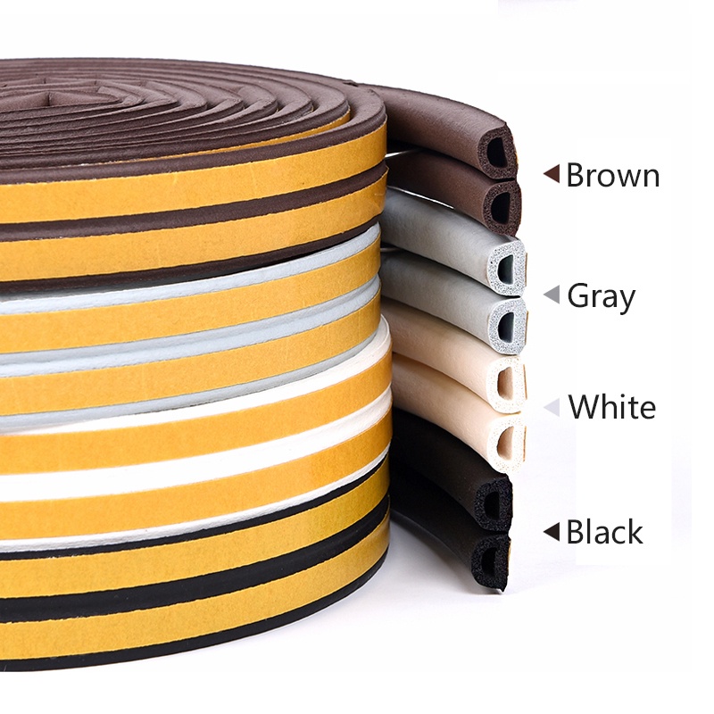 Door Strip Window Strip 3M Self Adhesive Type D Doors Window Seal Strip