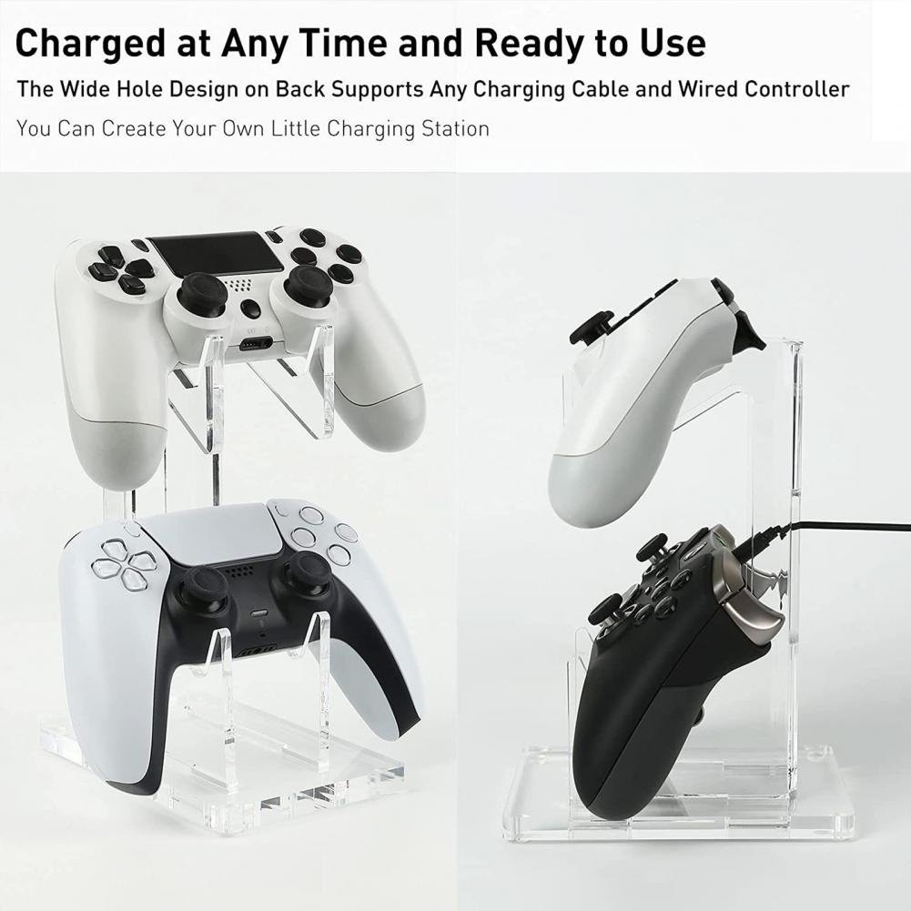 Dual Controller Stand PS5 PS4 Xbox One Switch Controller Display Stand ...