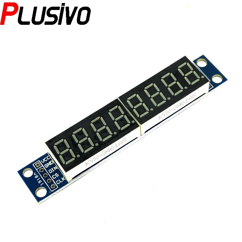 MAX7219 8-Digit 7-Segment Digital LED Display | Shopee Philippines