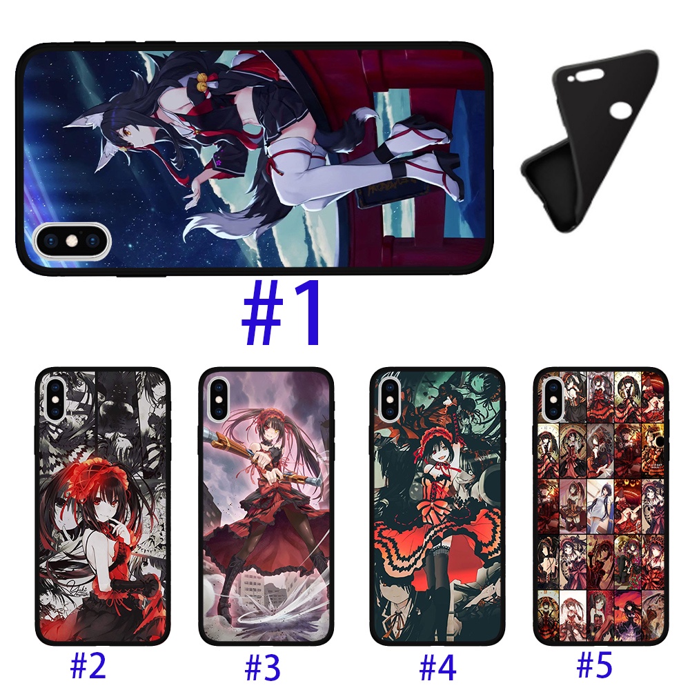 Kurumi Tokisaki Dates A Live Anime Girl Casing Silicone Rubber For Realme C21 C25 C11 2021 Narzo 30A C2 C3 C11 C25S C15 C12 Cover Shockproof Soft