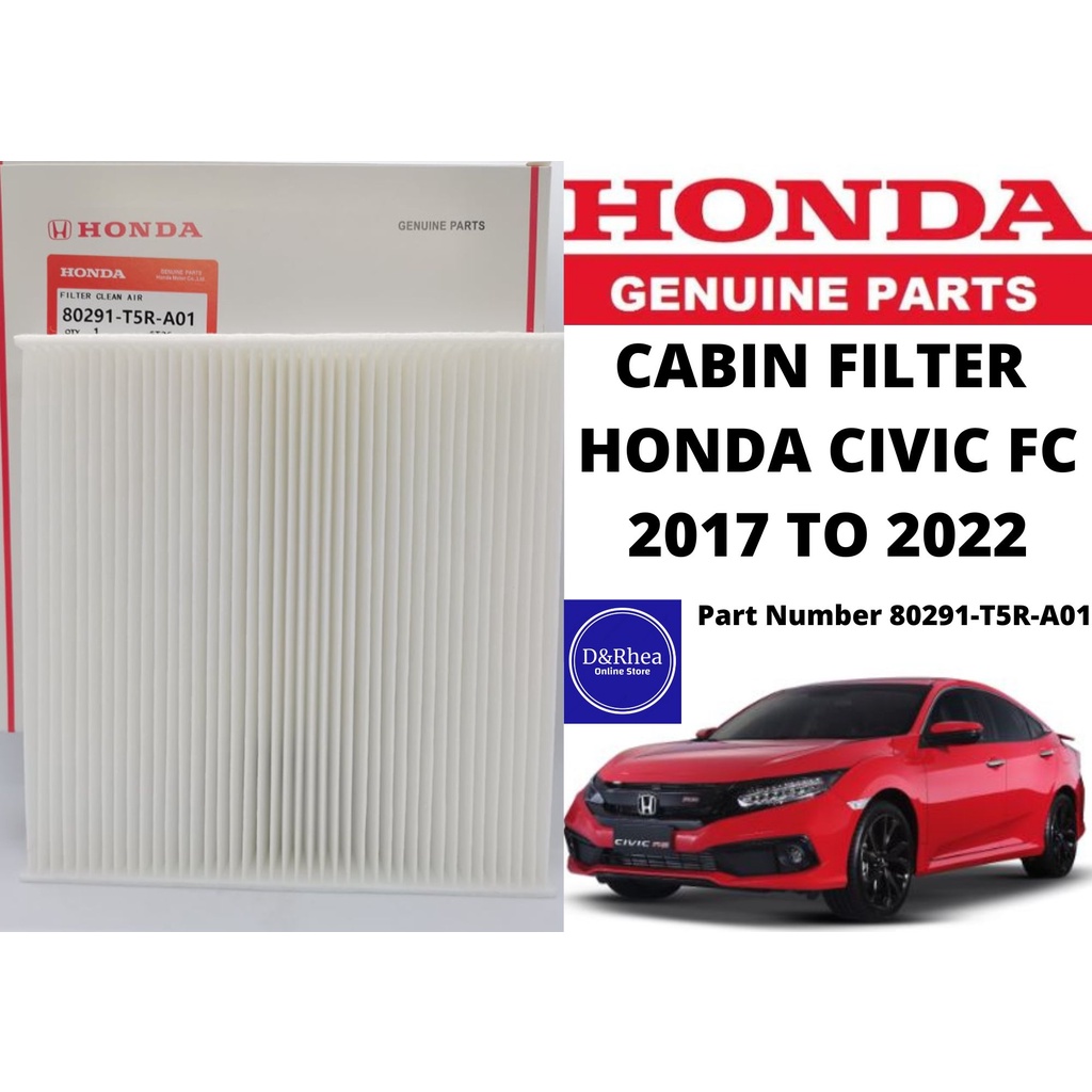 NEW ARRIVAL HONDA CIVIC FC CABIN AIRCON FILTER CIVIC FC 2016 TO 2022 ...