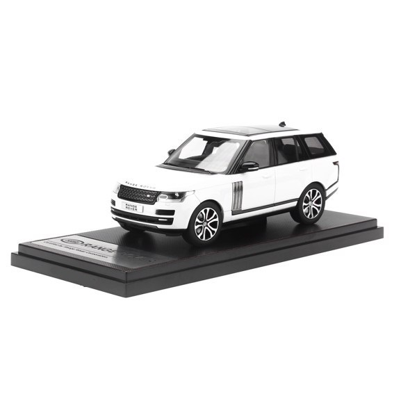 1/43 LCD Range Rover Executive Edition car model, black and white ...