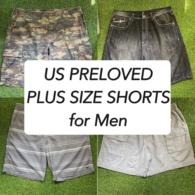 PLUS SIZE SHORTS for Men (US PRELOVED) | Shopee Philippines