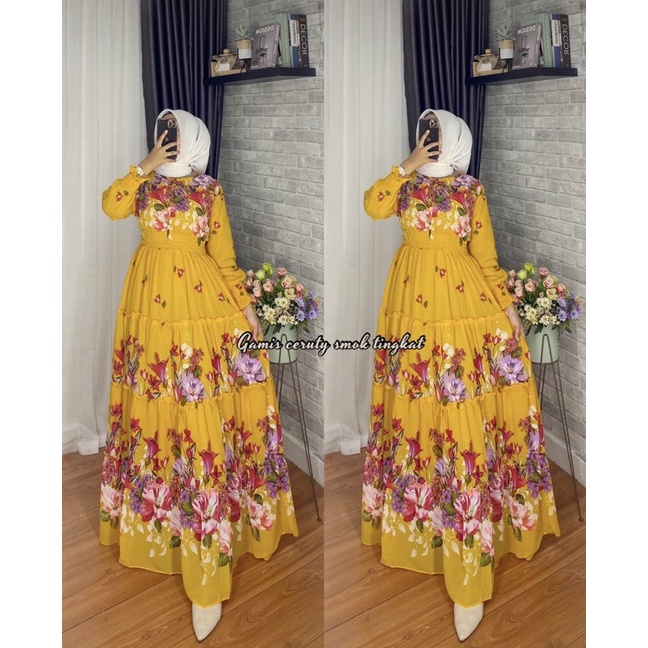 Smok rempel Waist Pattern Brocade Robe | Shopee Philippines