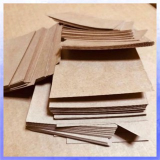 Corrugated Paper Sheets 5pcs 27-inch x 20-inch White Cardboard for DIY Craft