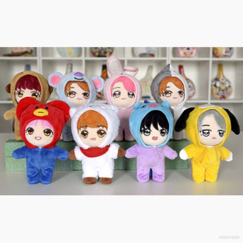 20cm BTS Bangtan Boys Rap Monster JIN SUGA J HOPE JIMIN V JUNGKOOK The ...