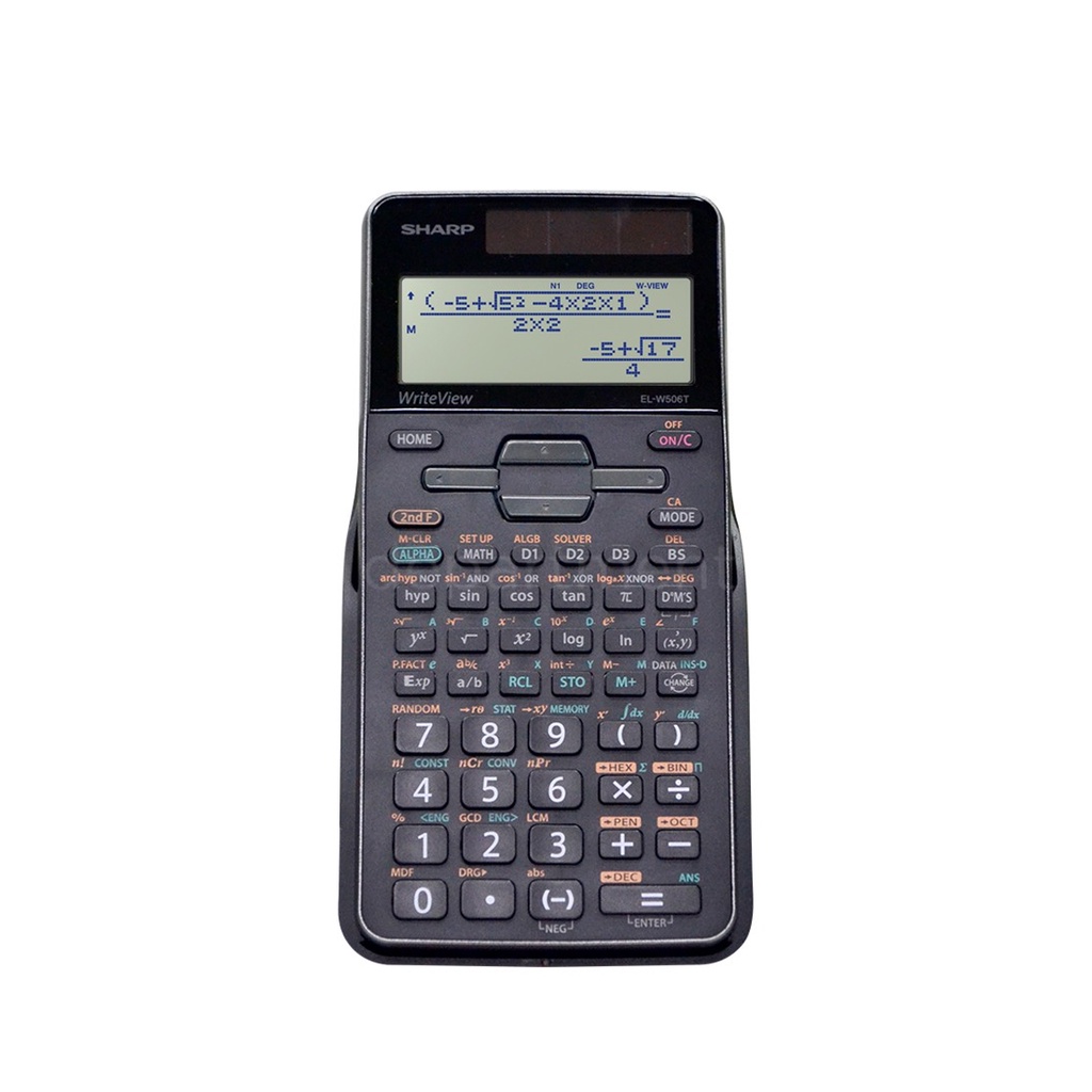 SHARP 100% Authentic Scientific Calculator EL-W506T Gray | Shopee ...