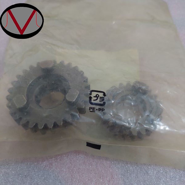 [VL] TMX125 ALPHA Genuine Countershaft 3rd Gear Set 22T/28T 23471-KHS ...