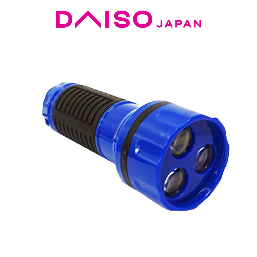 Daiso 3LED Blue Flashlight Shopee Philippines