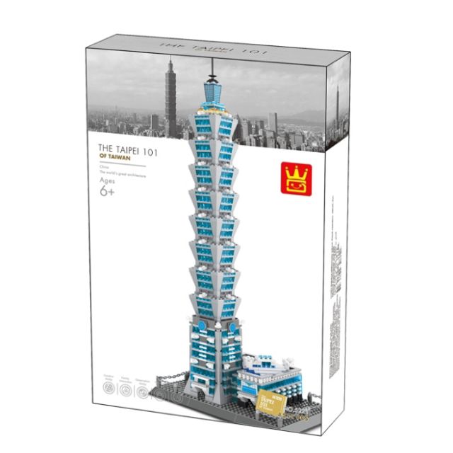WANGE BLOCKS-THE TAIPEI 101(5221) | Shopee Philippines